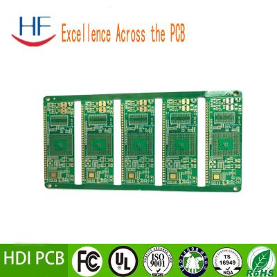 China 10 capas Fr4 1.6mm 94v0 HDI PCB placa de circuito impreso en venta