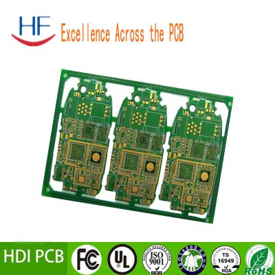 China PCB custom printed circuit board 	fr4 printed circuit board HDI PCB black oil for sale