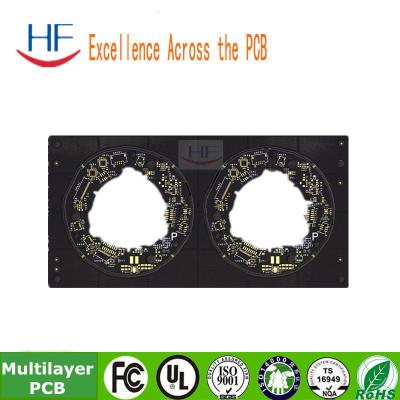 中国 Black Oil 4 Mil Multilayer PCB Print Circuit Board KB FR4 Base Material 販売のため