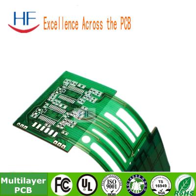China Flexible Multilayer PCB Fabrication Assembly Computer Circuit Board FR4 4mil for sale