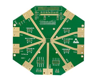 China 6-Layer High Frequency Circuit Board 4350 Pure Voltage Circuit Board PCB Design Services for sale