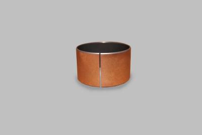 China Anti Wear Sliding Bearing Sintered Bronze Alloy PTFE Coating Type for sale