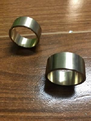 China Oilless Bronze Groove Solid Lubricant Bearings For Injection Molding Light Weight for sale