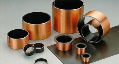 China Steel Copper Sleeve Self Lubricating Bearing Lead Free Good Wear Resistance for sale