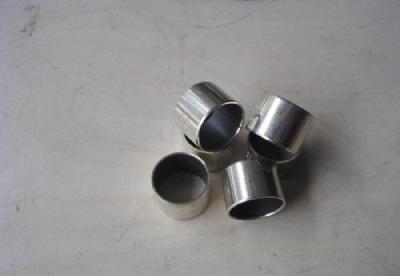 China Metal Polymer Self Lubricating Bearing / Split Plain Bearing With Sintered Bronze Layer for sale