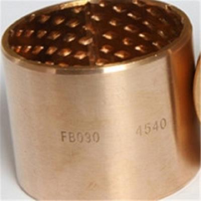 China Rolled Multiply Low Friction Bearing , CuSn8 Bronze Sleeve Bearings Easy Installation for sale