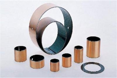 China Metal Polymer Composite Sleeve Bearings , Excellent Chemical Stability Industrial Bushings for sale