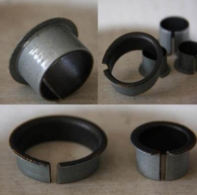 China Customizable Flanged Sleeve Bearing , Anti Corrosion Metal Polymer Bearings for sale