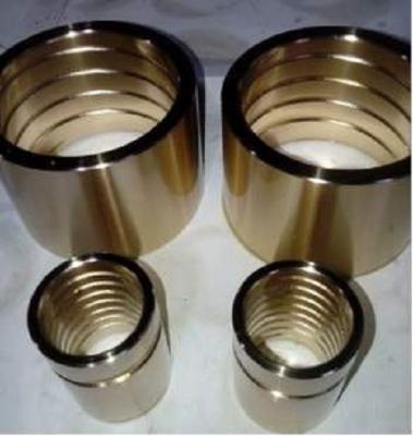 China Centrifugal Casting Bronze Sleeve Bearings For Hoisting Machinery High Load Capacity for sale