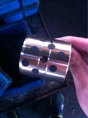 China Solid Lubricant Ejector Bushing , Oil Free Bearing Good Wear Resistance for sale