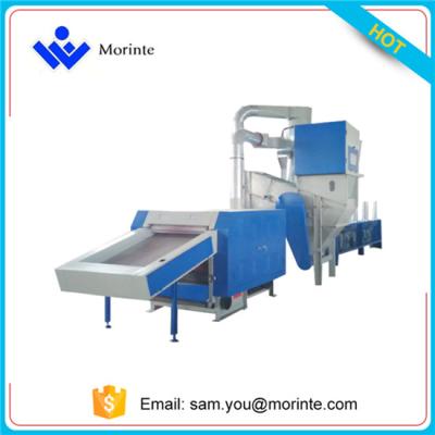 China Carpet waste recycling machine Nylon Polyester Polypropylene material for granule and pellet making for sale