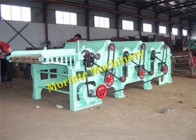 China Three rollers MT250 cotton waste recycling machine with bamboo conveyor feeder for sale