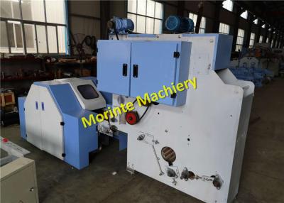 China Morinte Lab digital carding machine used for carding cotton / wool / polyester fiber sliver web output for sale