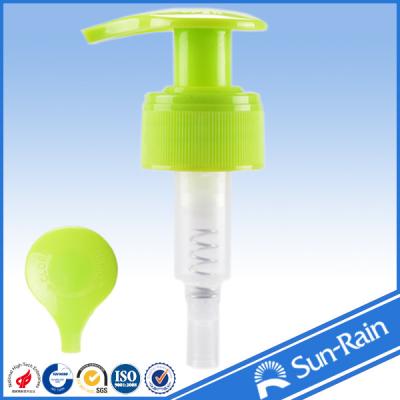 China No Spill Colorful plastic cream pump dispenser with 1.2cc output for sale