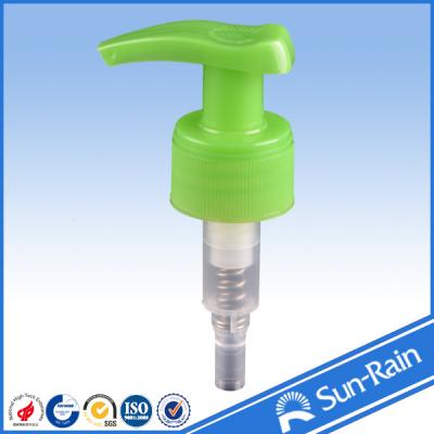 China Green bottle plastic soap dispenser pump tops only  , soap hand pump for sale