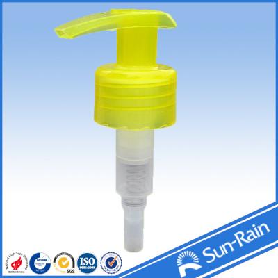 China Bright - coloured Yellow Green plastic soap dispenser pump replacement for sale