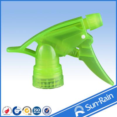 China Green plastic perfume pump sprayer / spray trigger nozzle head for sale