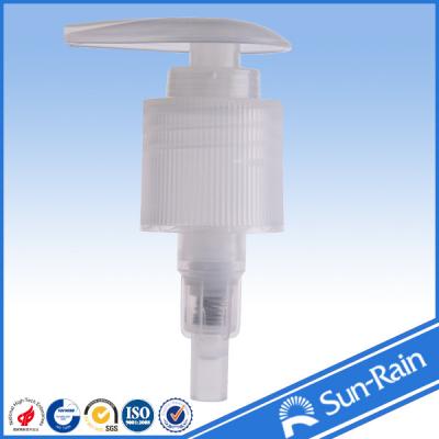 China 24/415 de distribuidor plástico transparente do sabão da bomba da loção para cuidados capilares à venda
