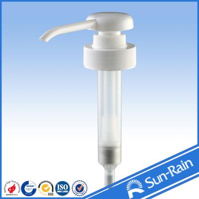 China Different big dosage Screw down lock lotion pump for sauce dispensing for sale