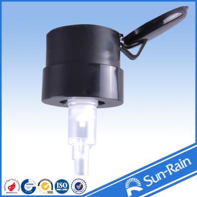 China 33mm plastic nail polish pump with sliicone stopper used for nail polish bottle for sale