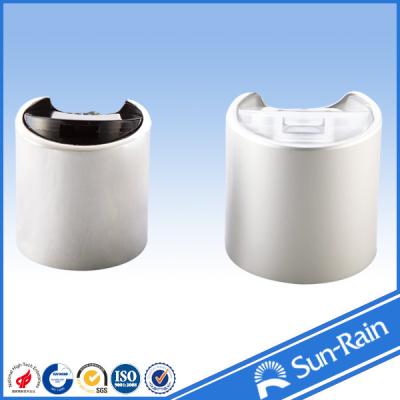 China Custom standard disc cap / plastic bottle cap for lotion bottles for sale