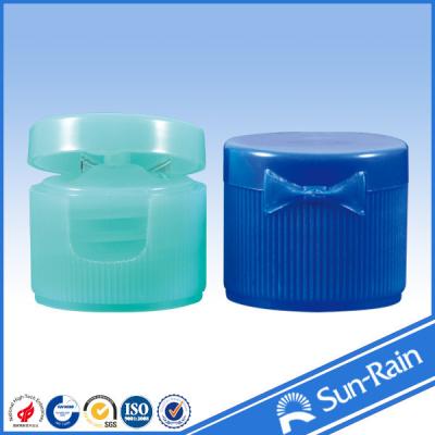 China Non spill custom plastic bottle cap / standard flip top cap for cosmetic for sale