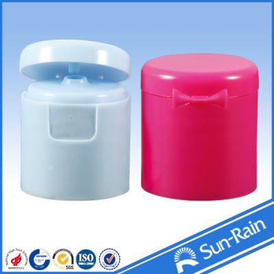 China White red Flip top Plastic Bottle Cap , cosmetic bottle caps 24/415 28/415 for sale
