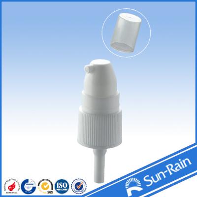 Chine Pompe cosmétique en plastique blanche de traitement pour la bouteille privée d'air de lotion de crème de peau à vendre