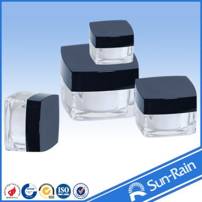 China 15g 30g 50g Face cream plastic jars and containers eco friendly Material for sale