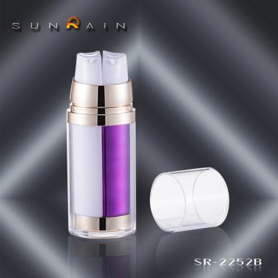 China Color customized empty lotion bottles , SR - 2252B PMMA bottles for lotion for sale