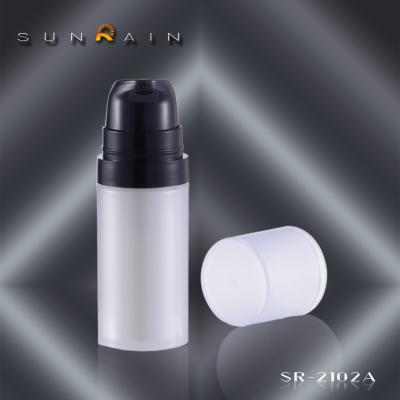China PP recyclable 5ml 10ml 15ml airless pump bottles for personal care for sale