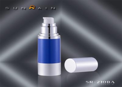 China Aluminum cap clear pump bottles with pump dispensers , SR - 2108A for sale