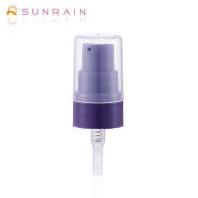 China SR -801 Cosmetic cream plastic treatment pump for skin care , 18 / 410 for sale