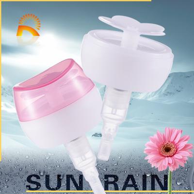 China Non spill nail varnish remover pump dispenser for liquid cleaning , 24/410 for sale
