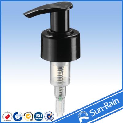 China PP cosmetic pump dispenser ribbed smooth aluminium 2.0cc high dosage  SR-304 for sale