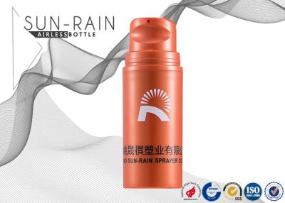 China 15ml 30ml 50ml plastic pp Airless Pump Bottle  0.23cc SR-2101A airless travel bottles for sale