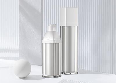 China Acrylic Airless Pump Bottle 15ml 30ml 50ml Pp Inner Bottle For Cosmetic SR2159 for sale