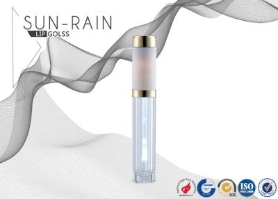 中国 ライトSM005が付いているアクリルの透明な空のリップ・クリームの管の口紅の貯蔵容器 販売のため