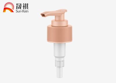 China Screw down lock plastic lotion pump 28/415 for sale