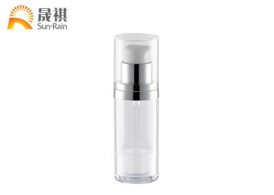China 30ml 50ml AS Airless Lotion Bottle With Airless Pump Sprayer SR-2179A for sale