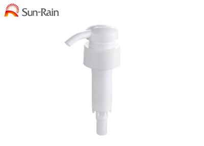 China White Plastic Lotion Dispenser Pump 28mm 33mm Liquid Big Dosage 4cc 5cc for sale