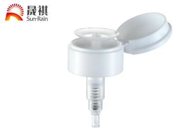 Chine Distributeur étanche de nettoyage de pompe de maquillage intérieur blanc du ressort 33/410 à vendre
