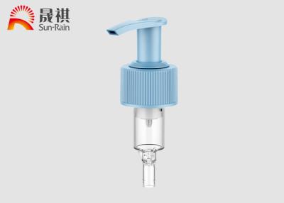 China High Viscosity Blue Bottle Lotion Pump Dispenser Liquid Cream Pump for sale
