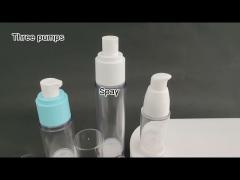 Plastic AS airless bottle 30ml 50ml 80ml cosmetic bottles