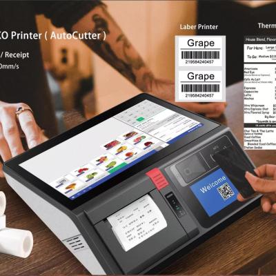 China Model SGT-116 POS Systems POS Machine With 58mm Thermal Printer For Restaurant en venta