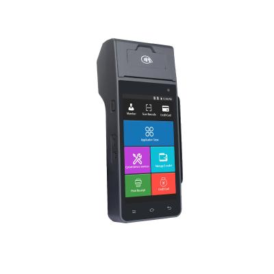 China POS NFC Android Mobile POS Terminal With Label Or Receipt Printer for sale