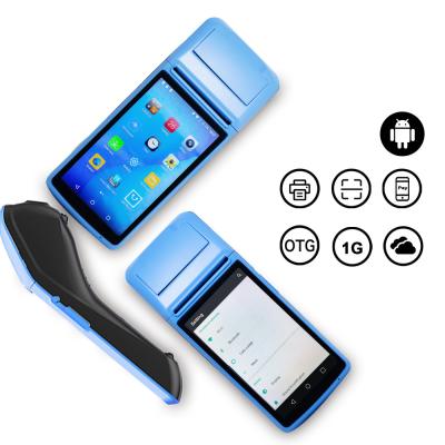 China Handheld POS Terminal With Charging Base Android OS for sale