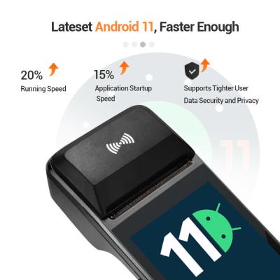 China La calidad superior Android del precio barato 11 H8 paga al lector de tarjetas de NFC de la máquina de la posición del terminal Pos Terminal en venta