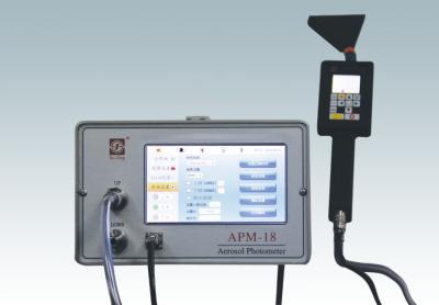 China Wireless Printer APM-18 Digital Aerosol Photometer For Hepa Filter for sale