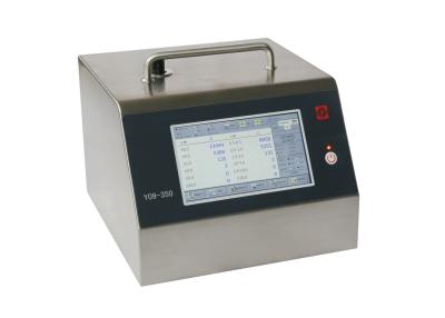 China Y09-350 Laser Dust Particle Counter 50LPM Flow With 7inch Color Screen for sale